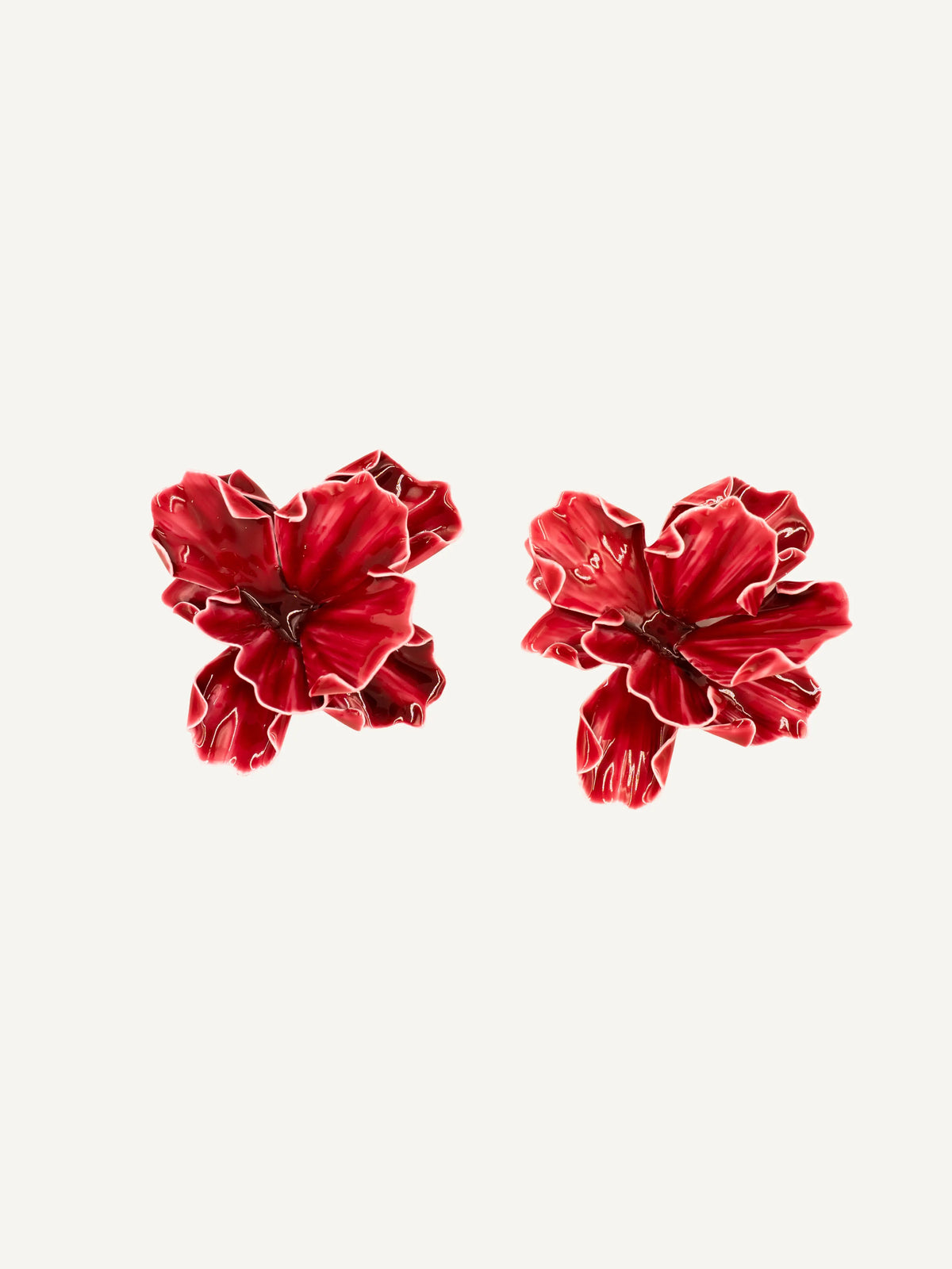Scarlet Bloom Earrings